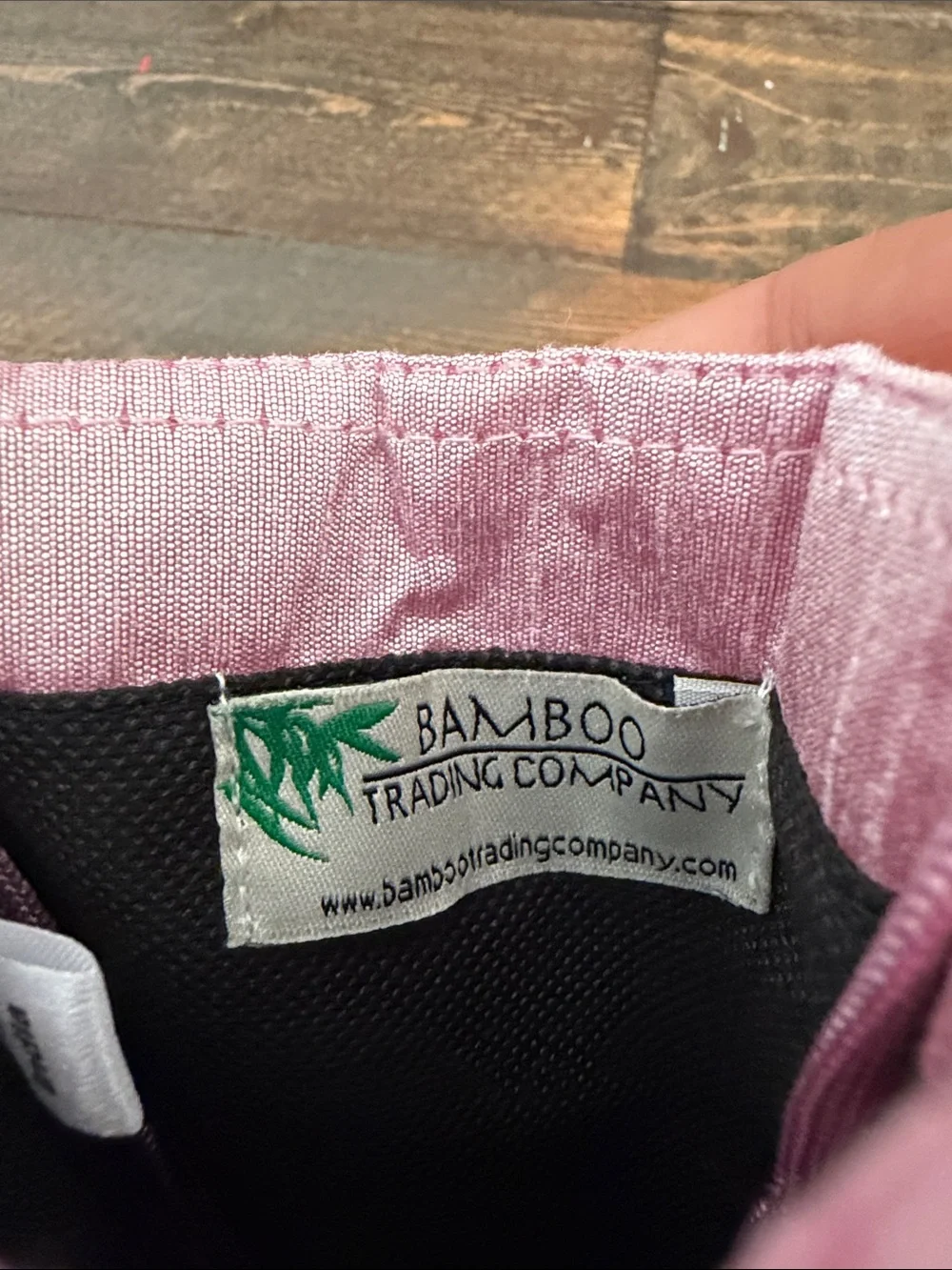 Bamboo Trading Co. Beaded Flamingo Crossbody Club Bag - Pink Clean Interior EUC